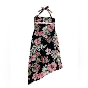 Vintage Y2K Speechless Halter Dress Asymmetric Hem FairyCore WhimsiGoth Size S